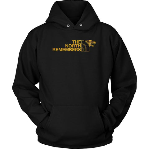Image of The North Remembers GoT Hoodie, Game Of Thrones Unisex Pullover, Mother of Dragons #Stark - Obsessed Merch