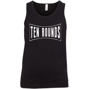10 Boxing Rounds Kids Tank, Workout Top for Juniors, Boy Girl Boxer Fitness Shirt, Youths who Box Gift