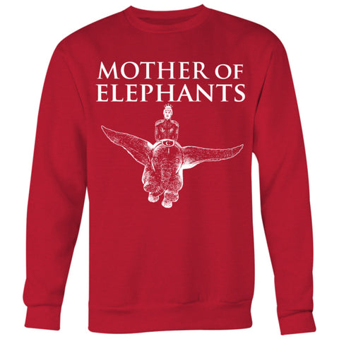 Image of Mother Of Elephants, GoT Cersei Lannister Game Of Thrones Crewneck Sweatshirt, ( Not Dragons ) Dumbo Inspired - Obsessed Merch