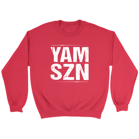 Image of YAM SZN Sweatshirt, Its Yam Season 6-45 Workout Sweater Mens Womens Coaching Gift