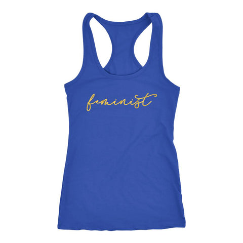 Image of Feminist Tank Top, Strong Women Lift Each other Up, Fierce Female Shirt - Obsessed Merch