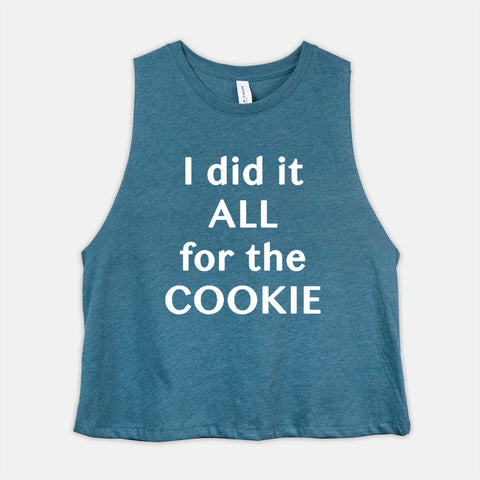 Image of Cropped Tank Top, I did it ALL for the COOKIE Autumn Calabrese inspired Coach Shirt, Womens Challenge Group Gift