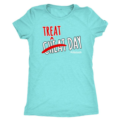 Image of Women's Cheat DIs Treat DTriblend T-Shirt - Obsessed Merch