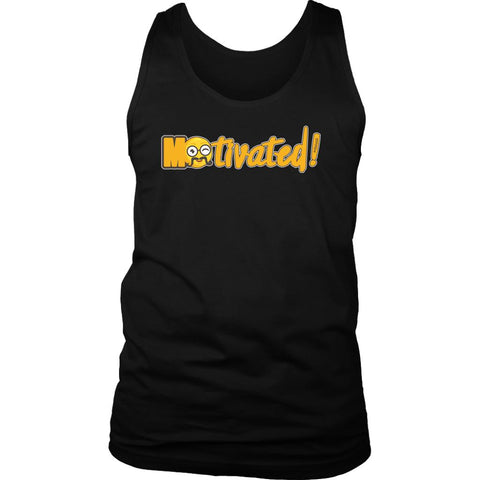 Image of Movember Motivated! Men's 100% Cotton Tank - Obsessed Merch