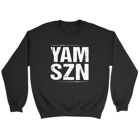 Image of YAM SZN Sweatshirt, Its Yam Season 6-45 Workout Sweater Mens Womens Coaching Gift