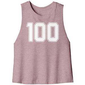 Be 100 Cropped Tank