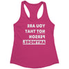 You're not that person anymore Racerback Tank