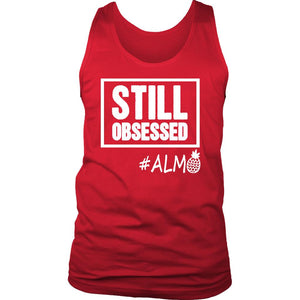 ALMO: Men's A Little More Obsessed, Always Finish Strong 100% Cotton Tank - Obsessed Merch