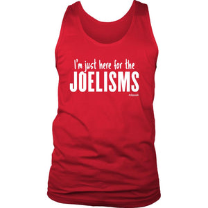 JOELISMS Funny Mens Liift Hiit Boxing Workout Tank Top