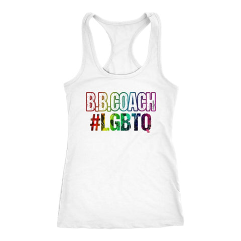 Beachbody Coach #LGBTQ Gay Lesbian Pride Workout Tank, Rainbow Camo lgbtq shirt Mens Womens - Obsessed Merch