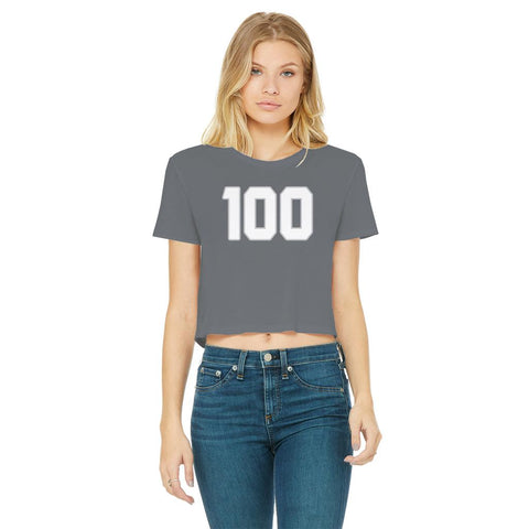 Image of Be 100 Classic Women's Morning Meltdown Cropped Raw Edge T-Shirt - Obsessed Merch