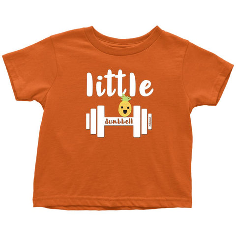Liift4 Mom & Baby Workout Set, Little Dumbbell #Pineapple, Toddler Shirt for Girls / Boys with Mom - Obsessed Merch