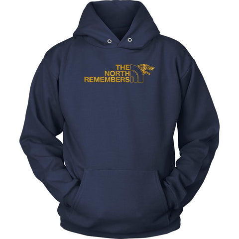 Image of The North Remembers GoT Hoodie, Game Of Thrones Unisex Pullover, Mother of Dragons #Stark - Obsessed Merch