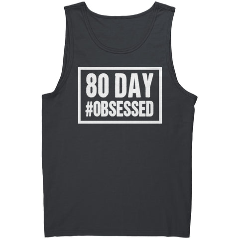 Image of 80DO Obsessed Mens Finisher Tank with Finished Strong AF