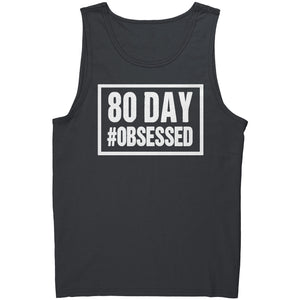 80DO Obsessed Mens Finisher Tank with Finished Strong AF