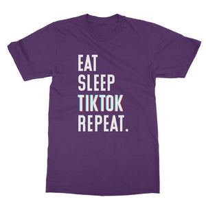 Eat Sleep TikTok Repeat Classic Adult T-Shirt