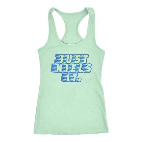 Image of L4: Just Niels It. Mens and Womens Racerback Tank Top - Obsessed Merch