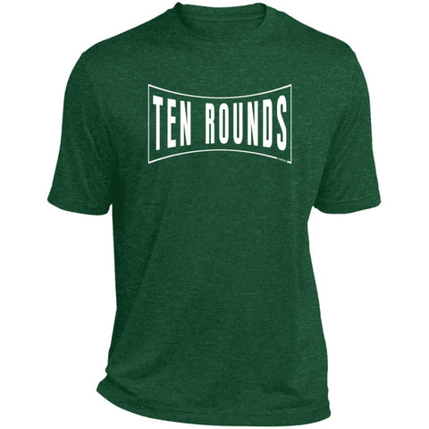 Image of 10 Boxing Rounds Mens Heather Dri-Fit Moisture-Wicking T-Shirt