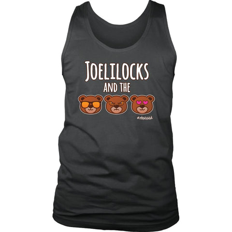 L4 Men's Triple Bears Workout Tank, Joelilocks and the 3 Bears. - Obsessed Merch
