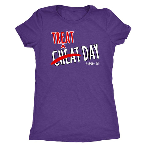 Image of Women's Cheat DIs Treat DTriblend T-Shirt - Obsessed Merch