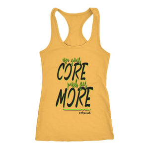 T:20 Women's Use Your Core, Push For More Racerback Tank Top - Obsessed Merch