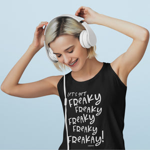 Control Freakay Feat. Donald Stamper Womens Workout Racerback Tank Top