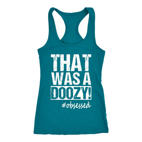 Image of That Was a Doozy Tank, Womens Workout Shirt, Ladies Donald Quote Coach Fitness Top