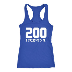 Be 100 Round 2 Finisher, Crushed It Womens Morning Workout Tank, Ladies Commit to 100 Shirt, Coach Gift - Obsessed Merch