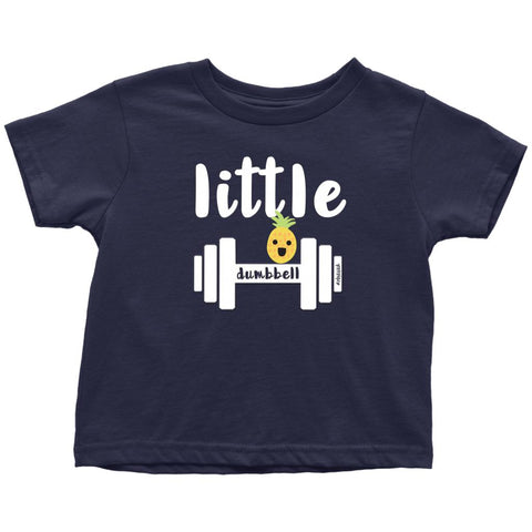 Liift4 Mom & Baby Workout Set, Little Dumbbell #Pineapple, Toddler Shirt for Girls / Boys with Mom - Obsessed Merch