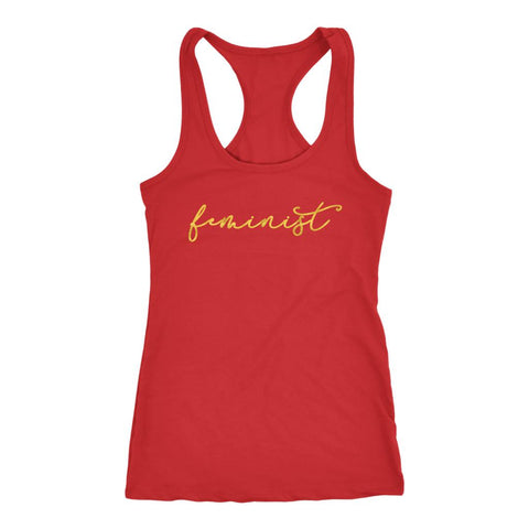 Image of Feminist Tank Top, Strong Women Lift Each other Up, Fierce Female Shirt - Obsessed Merch