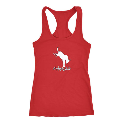 Image of Mule Kicks Workout Tank, Womens Funny Fitness Shirt, Coach Gift - Obsessed Merch