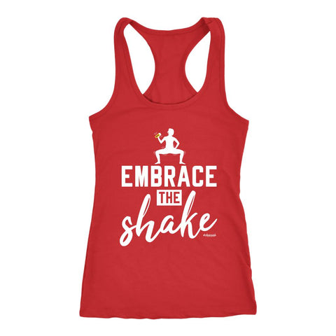 Embrace the Shake Womens Barre Workout Tank, Energize Blend Coach Gift - Obsessed Merch