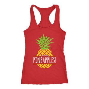I'm Calling Pineapples Tank, Womens Workout Shirt, Cardio Zoo Safe Word Pineapple Shirt, Ladies Coach Gift