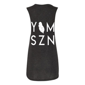 YAM SZN Back & Front Womens Muscle Tank
