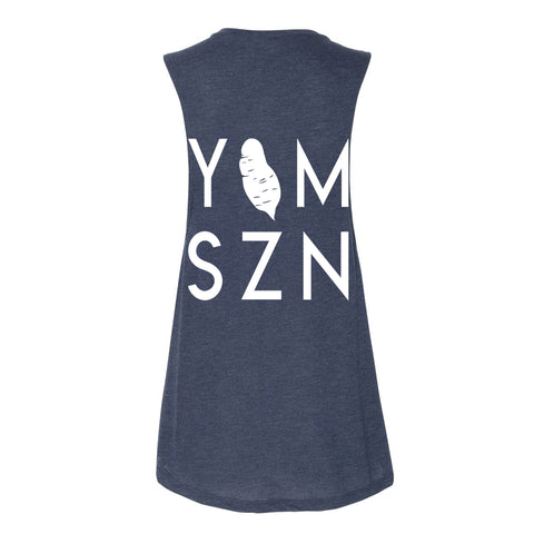 Image of YAM SZN Back & Front Womens Muscle Tank
