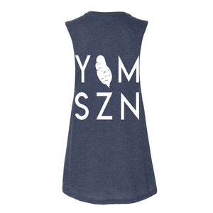 YAM SZN Back & Front Womens Muscle Tank