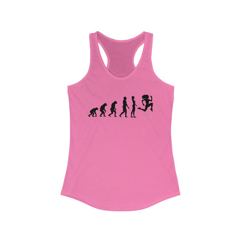 Image of Be 100 Evolution Tank, Womens Funny Workout Shirt, MM100 Coach Gift - Obsessed Merch