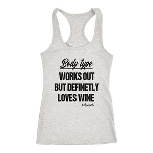 Wine Lover Workout Tank, Womens Funny Wine Shirt, Wine Mom Coach Gift - Obsessed Merch