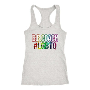 Beachbody Coach #LGBTQ Gay Lesbian Pride Workout Tank, Rainbow Camo lgbtq shirt Mens Womens - Obsessed Merch