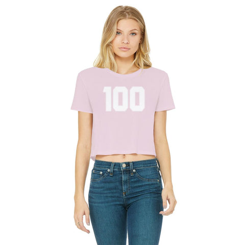 Image of Be 100 Classic Women's Morning Meltdown Cropped Raw Edge T-Shirt - Obsessed Merch