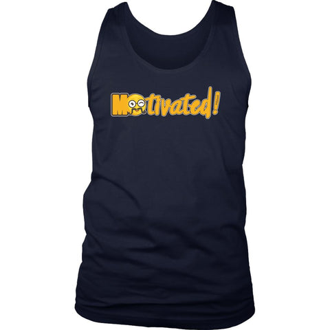 Image of Movember Motivated! Men's 100% Cotton Tank - Obsessed Merch