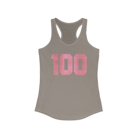 Image of Be 100 Tank Top, Womens Workout Shirt, Coach Gift, Rose Gold #MM100 Edition - Obsessed Merch