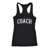 COACH Workout Tank, Womens Challenge Group Shirt, Ladies Team Coach Gift, Distressed Fitness Top