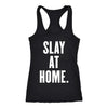 Home Workout Slay Tank, Womens Stay At Home Fitness Shirt, No Gym Fitness Top, Coach Gift - Obsessed Merch