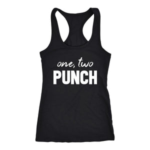 10 Boxing Rounds, Women Boxer Tank, 1 2 Punch Ladies Boxing Workout Shirt, Lady Boxing Coach Gift - Obsessed Merch