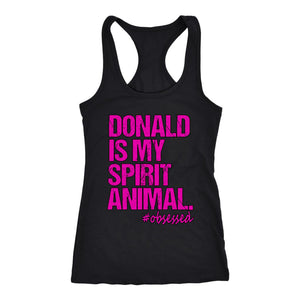 Donald Stamper Is My Spirit Animal Pink Edition Racerback Tank - Obsessed Merch
