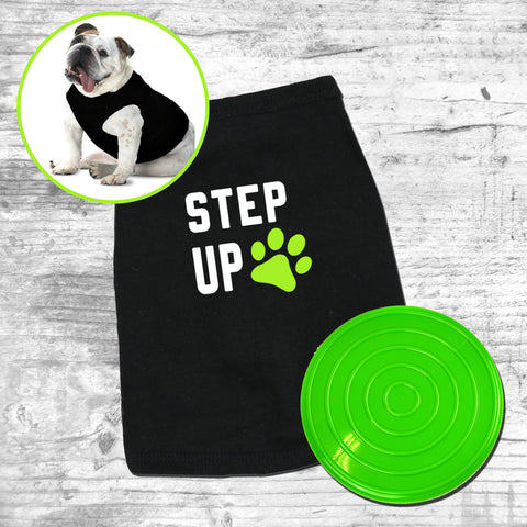 Image of Step Up & Transform Dog Tank Top, Perfect Gift for a Cat / Dog Mom or Dad, Coaches Pet Apparel - Obsessed Merch