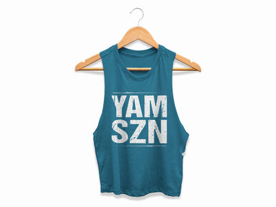 YAM SZN Crop Top Womens It's Yam Season Cropped Tank 6-45 Inspired Coach Challenge Group Shirt Gift