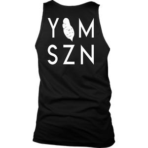YAM SZN with Yam Mens 6-45 Inspired Tank Workout Shirt Coach Challenge Group Gift | Design on Back Only
