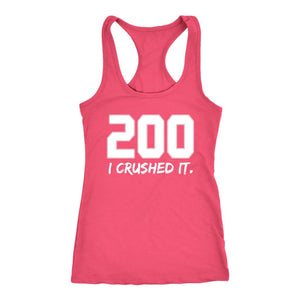 Be 100 Round 2 Finisher, Crushed It Womens Morning Workout Tank, Ladies Commit to 100 Shirt, Coach Gift - Obsessed Merch